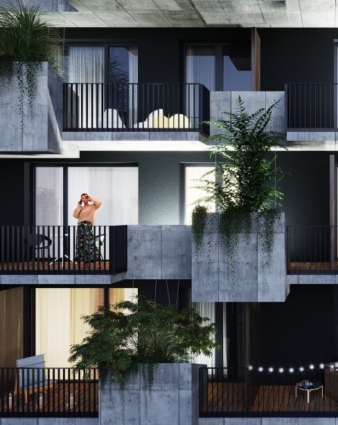 Kvetnica - vizualizácia